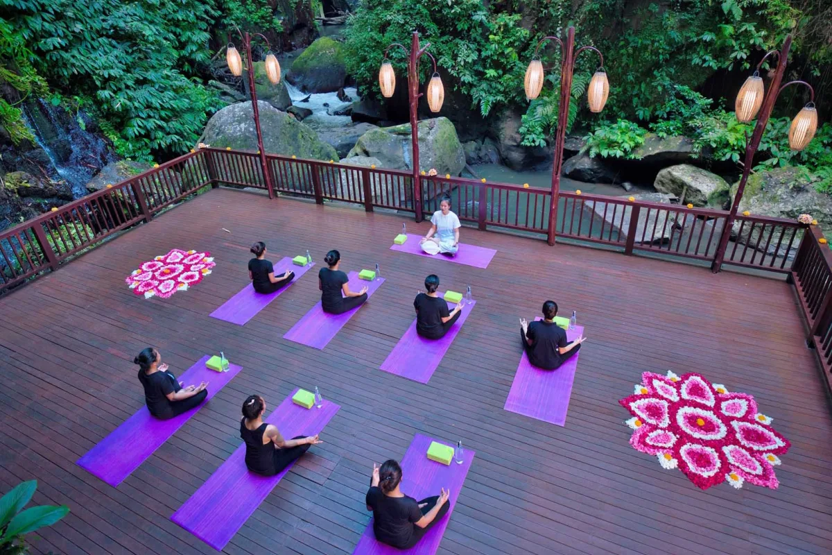 Yoga or Chakra Meditation at Sacred River | Wellness Experience