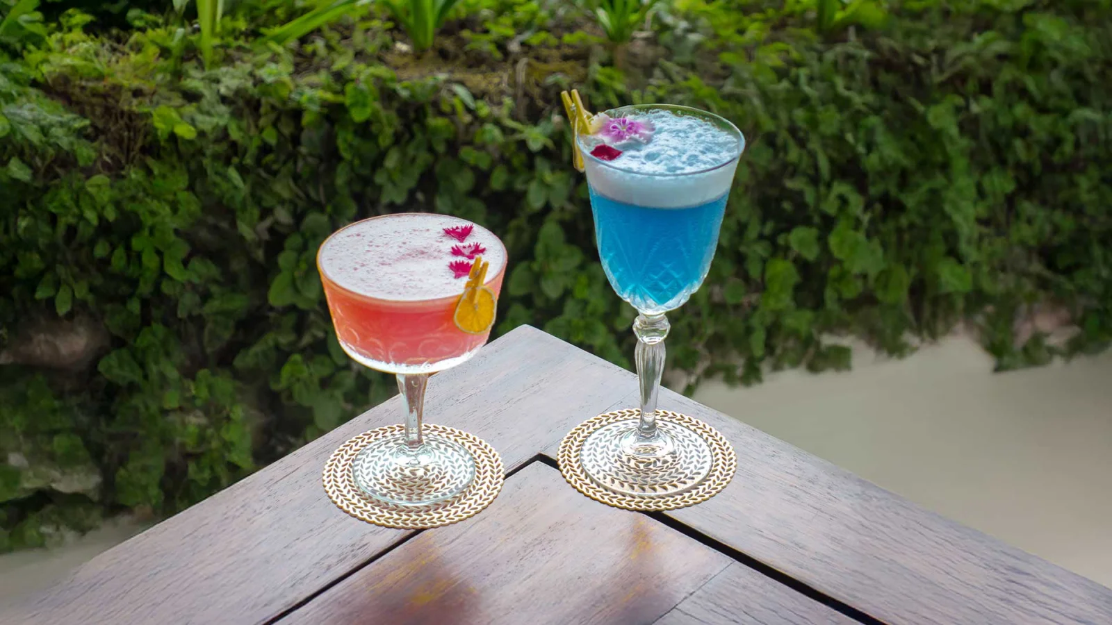 Tropical signature drinks